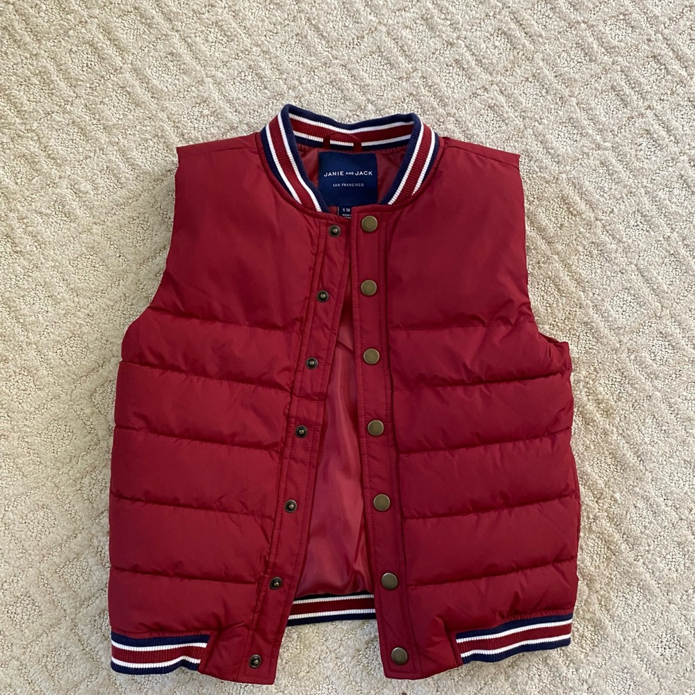 Janie & Jack Puffer Vest like new